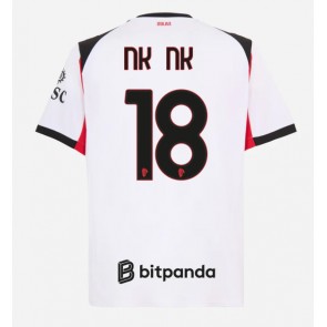 AC Milan Christopher Nkunku #18 Replika Bortatröja 2025-26 Kortärmad